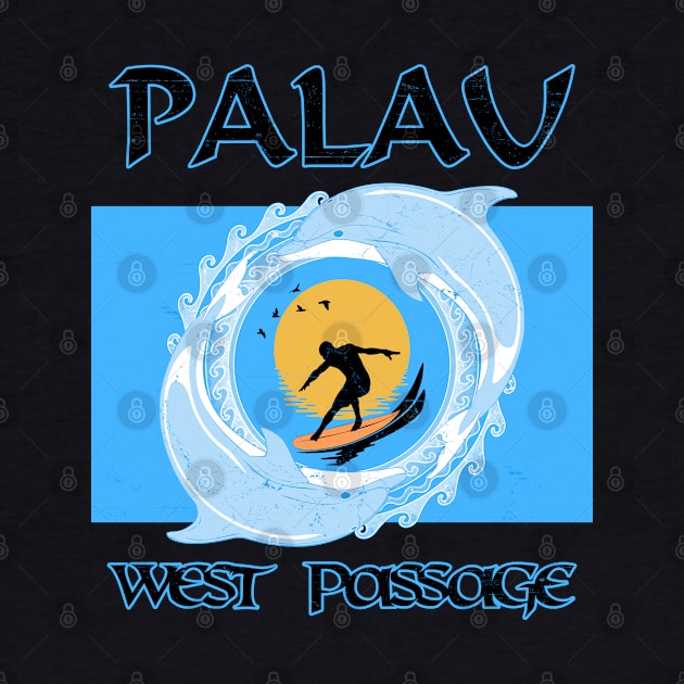 Palau West Passage by NicGrayTees